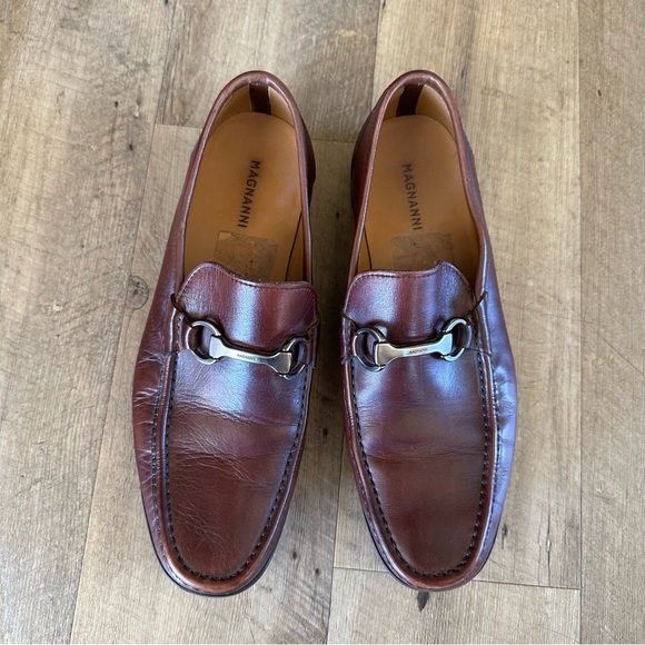 Magnanni Leather Horse Bit Loafer main image 5